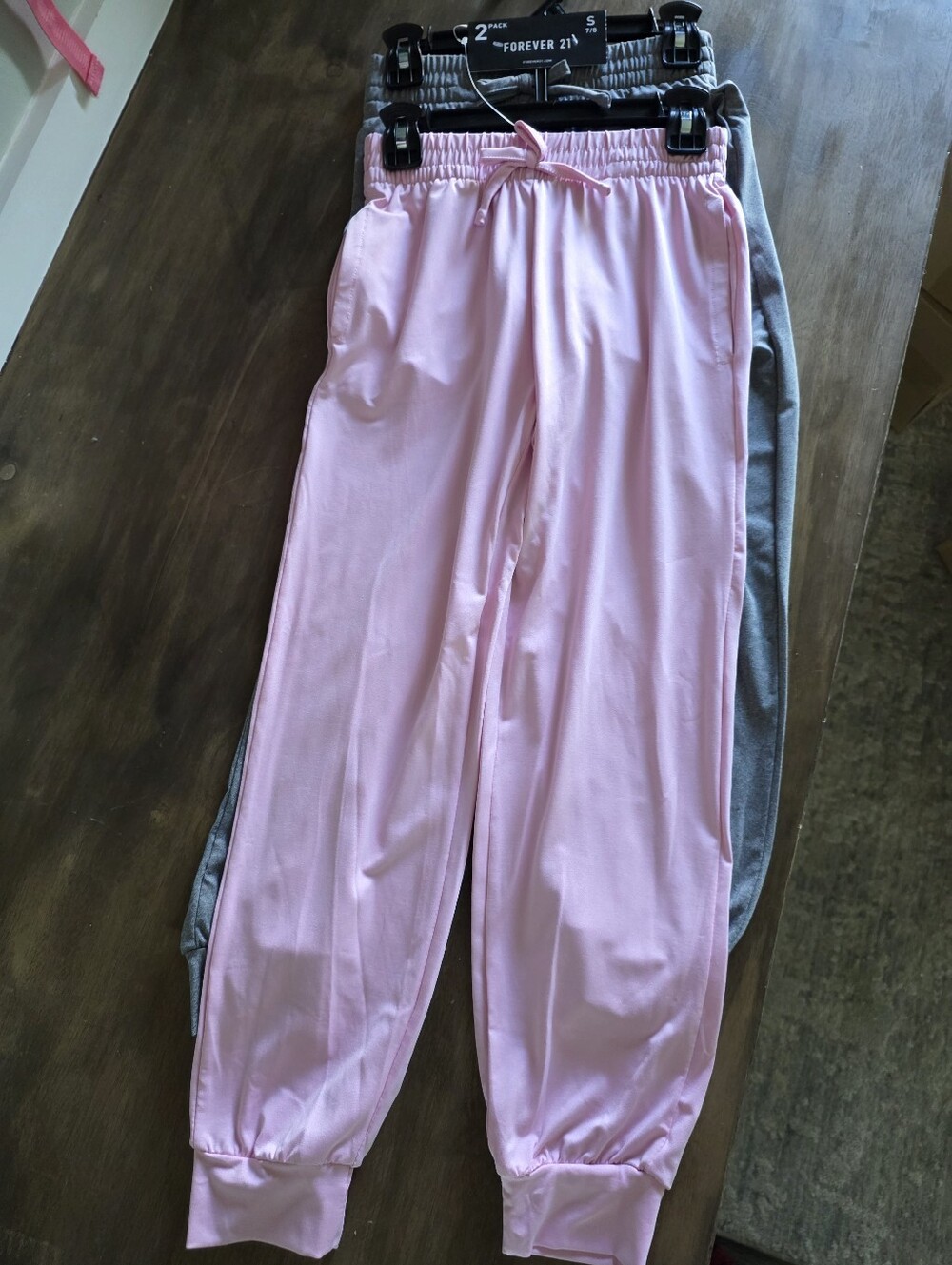 Forever 21 Kids Pink Jogger Sweatpants. Size 7/8. New With Tags